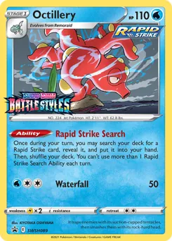 SWSH Black Star Promos Octillery Pokémon card